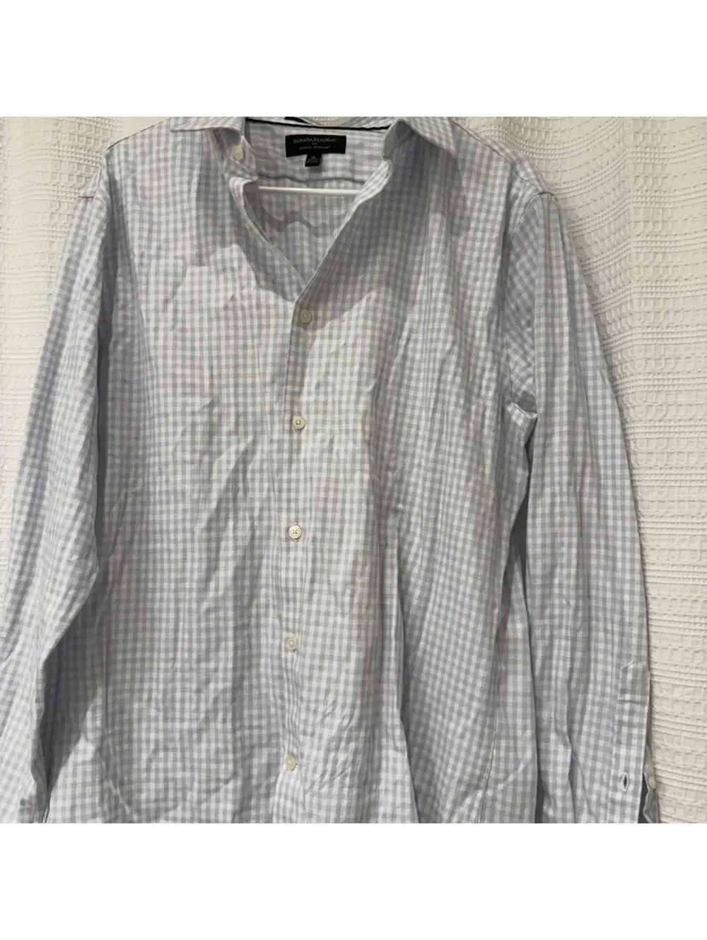 Banana Republic Blue Casual Button Down Shirt
